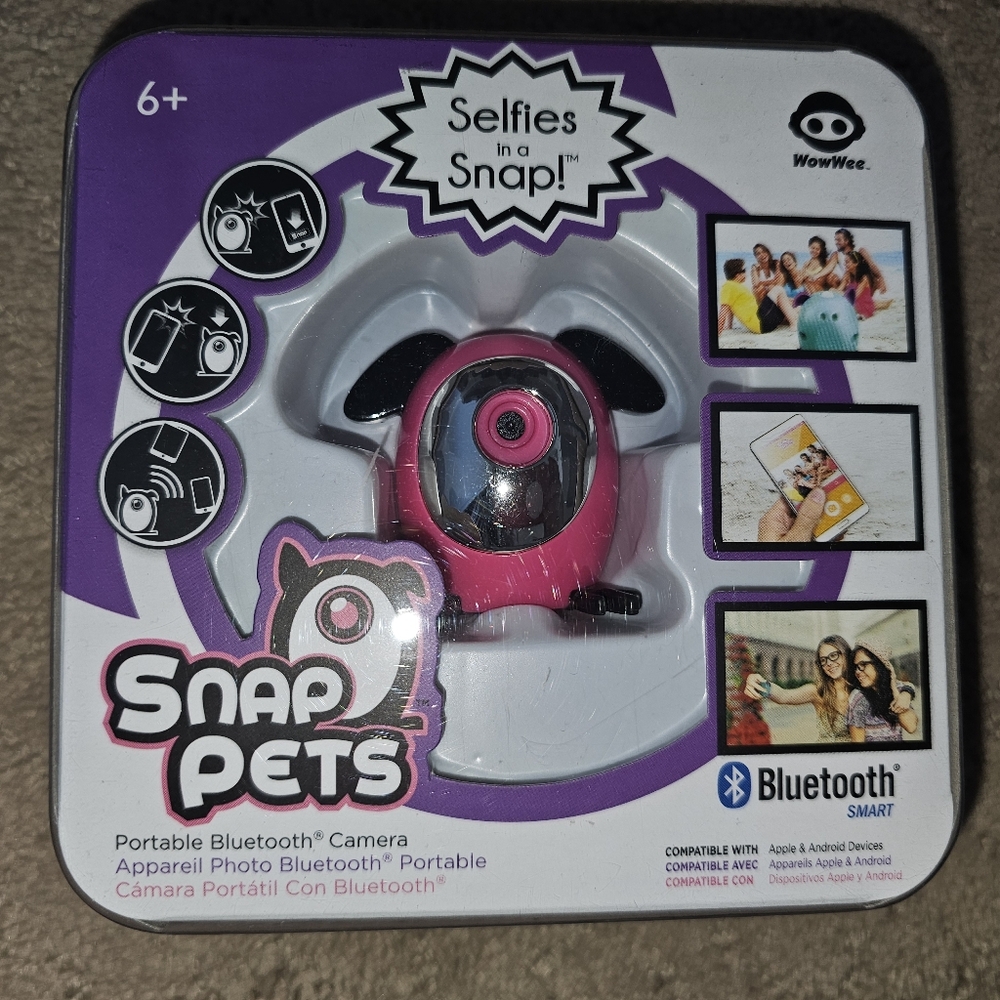 Snap Pets Selfie Portable Bluetooth Camera